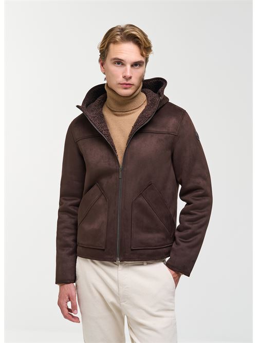 hooded jkt in soft synthetic sheepskin COLMAR ORIGINAL | 11000008 1JU790